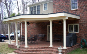 Vartanian Construction brick house porch