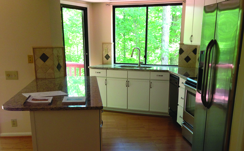 Vartanian Construction l shaped kitchen after