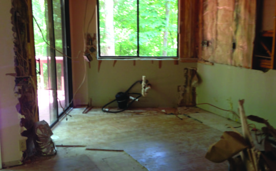 Vartanian Construction l shaped kitchen before