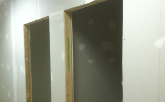 Vartanian Construction Inventco walls during