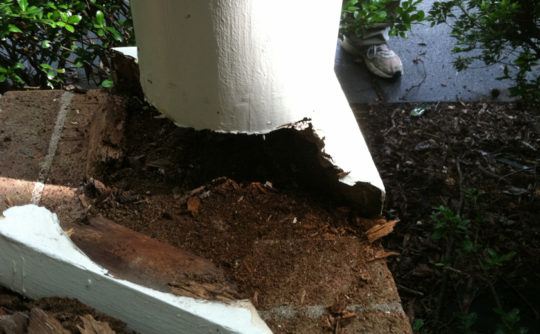 Vartanian Construction column repair2