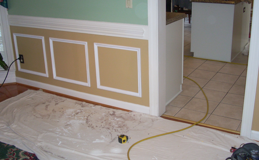 Vartanian Construction shadowbox trim before2