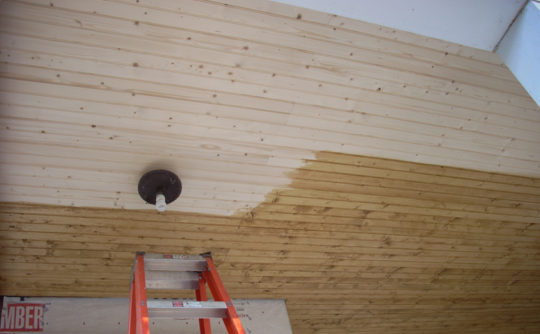 Vartanian Construction siding house ceiling