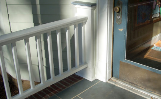 Vartanian Construction siding house porch