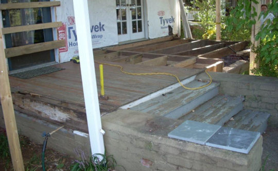 Vartanian Construction steps during