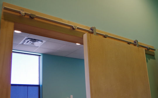 Vartainian Construction SaltPad barn door detail